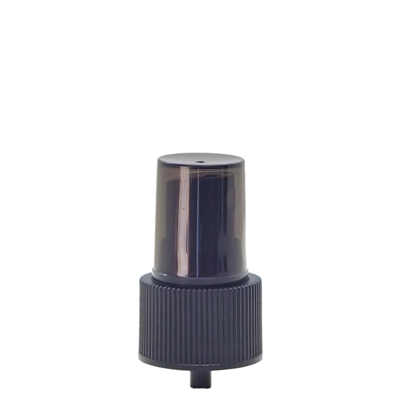 24/410 Parmak Sprey Siyah Füme Kapaklı Mist Sprey